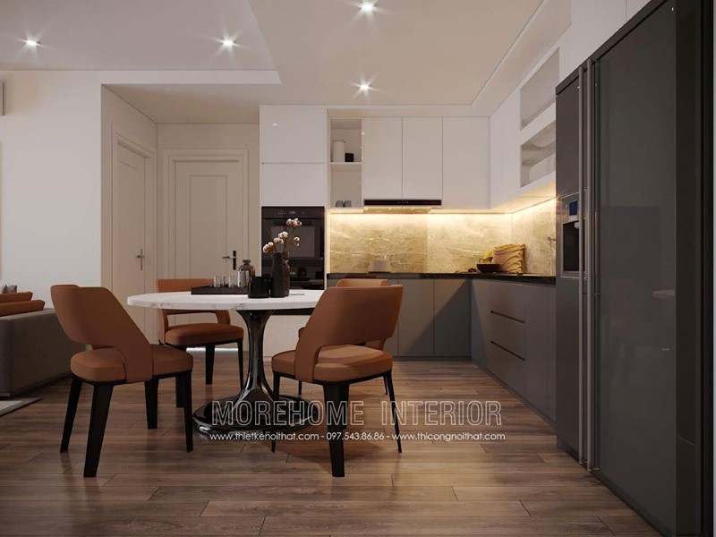 tủ bếp gỗ công nghiệp An Cường tủ bếp gỗ công nghiệp An Cường