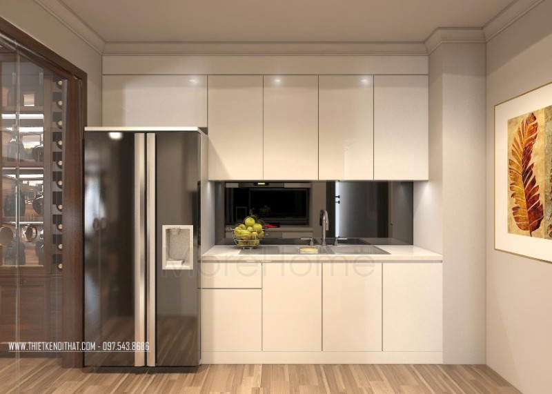 tủ bếp gỗ công nghiệp An Cường tủ bếp gỗ công nghiệp An Cường