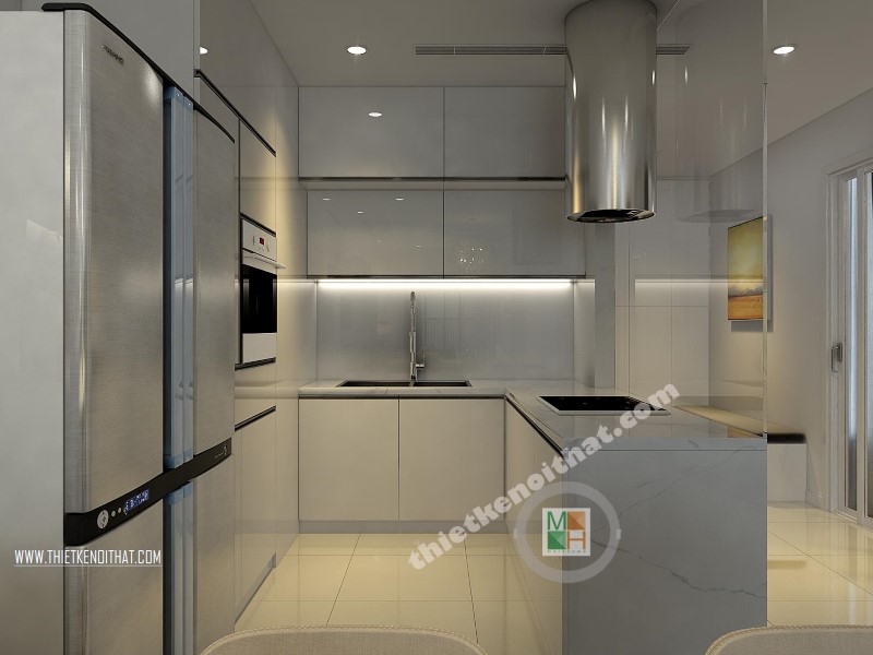 tủ bếp gỗ công nghiệp An Cường tủ bếp gỗ công nghiệp An Cường